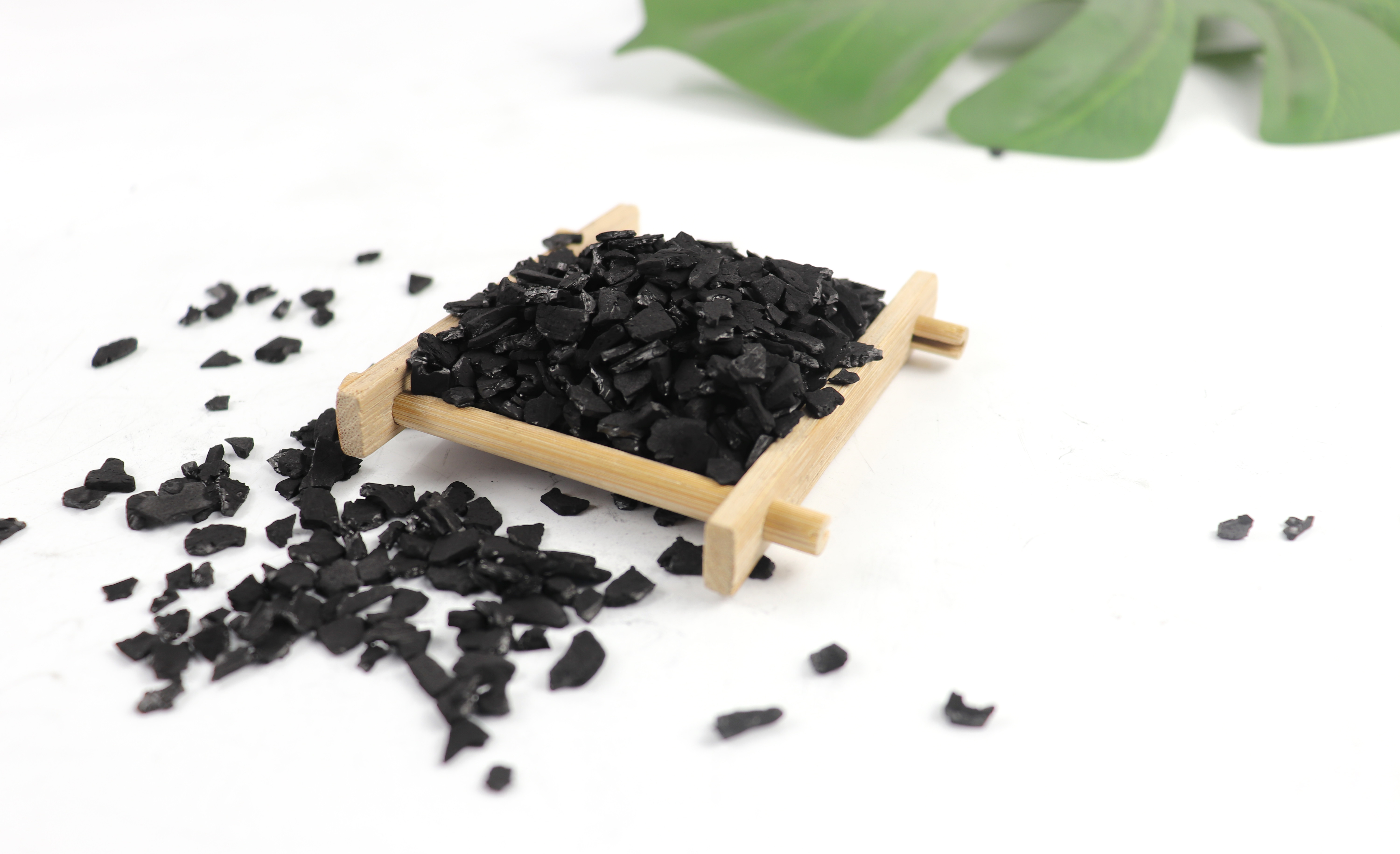 What are the primary functions of activated carbon in water purification?
